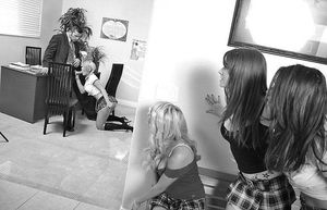 bad girls in trouble...