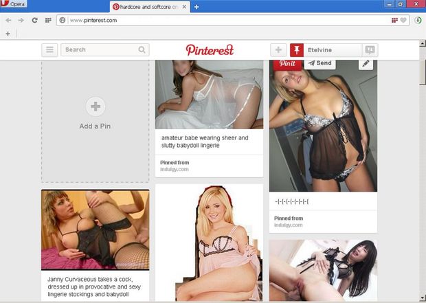 my porn board on PINTEREST