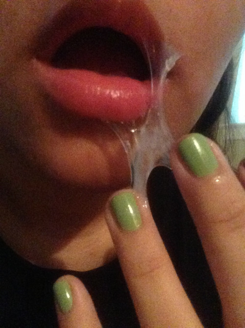 she couldn’t help put taste her own grool. it was fucking...