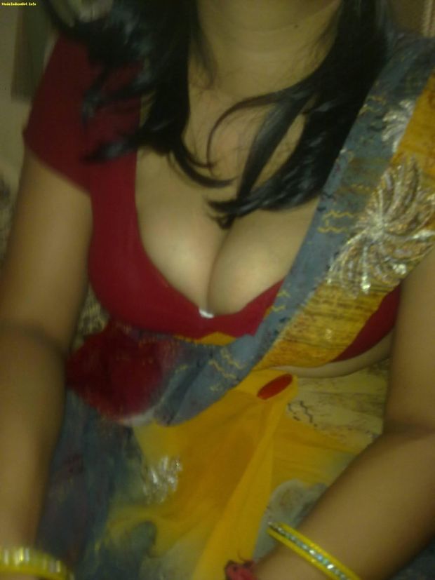 Hot indian desi bhabhi cleavage