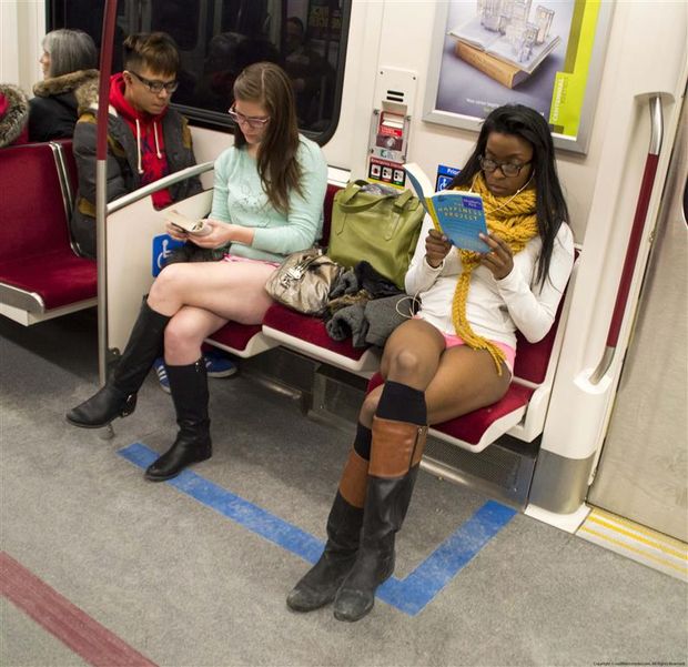 No pants subway