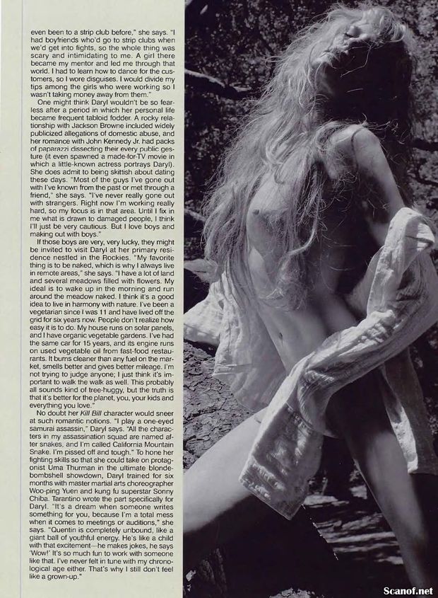 Daryl Hannah - Playboy Nov. 2003