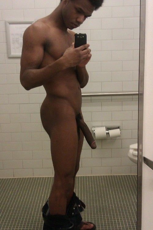 Young buck with big black dick!