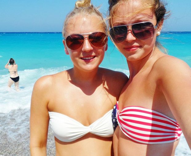 Svenska brudar på Rhodos