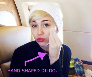 Via Sex.com: Miley Cyrus Showed 17 Million People Her Fisting Dildo Miley, Miley…