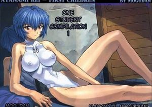 What's Rei Doing? OMG, Evangelion Hentai Doujinshi Whereby Rei's a Nympho Maniac!