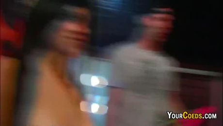 Sexy College Girls Peer Pressured Into Blowjob