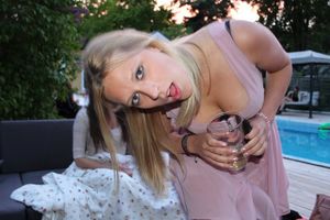 Swedish 18yo partygirl