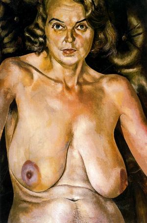 Nude Portrait of Patricia Preece - Stanley Spencer, 1935