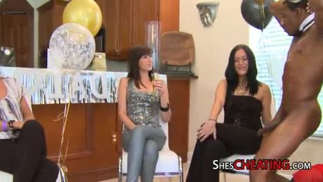 Wedding Party Whores Sucking Black Cock