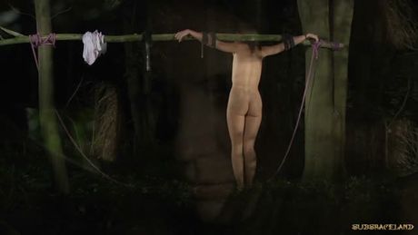 Hardly punished slave girl in bdsm game. Slapped, spanked,whipped,fingered or teased with vibrator she screams of pleasure with every touch!