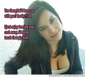 Financial Domination Tease