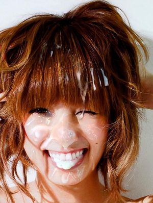 Asian winking after facial