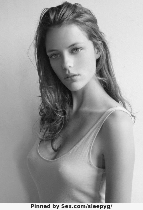 black and white photo beautiful face