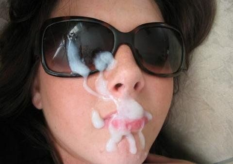 facefull of cum