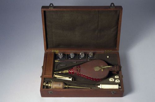 Lovely old enema device.