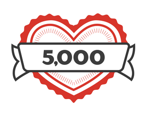 5.000 loves