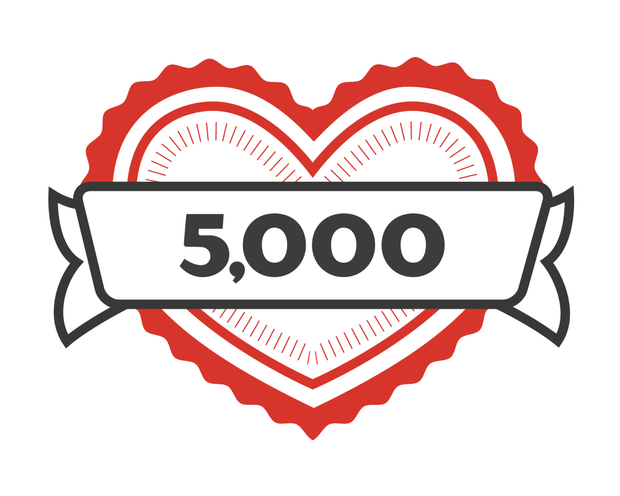 5.000 loves