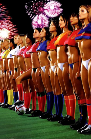 FIFA SEXY GIRLS IN JERSEYS