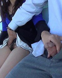 publuc asian handjob