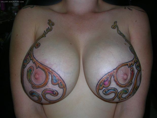 Huge tits huge nipples