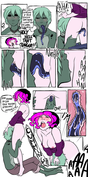 The Octopus and the Frog part 2 by My_Pet_Tentacle_Monster