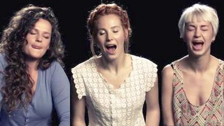 these women try to sing while orgasming