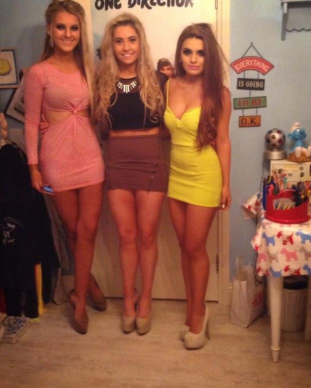 #Cleavage #Legs #MiniDress #TightDress #ShortDress #SlutWear #HighHeels #Heels #NNTeens #NNSluts #Sluts #WhichOneWouldYouChoose