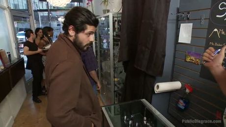 Isis and Tommy have big plans to fuck and disgrace Ana in a building supply store. It all works out, complete with a crazy milk swallowing s