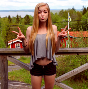 Just a Gorgeous Babe self pic