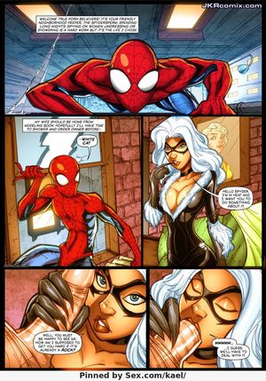 Blackcat visits Spider-Man 1