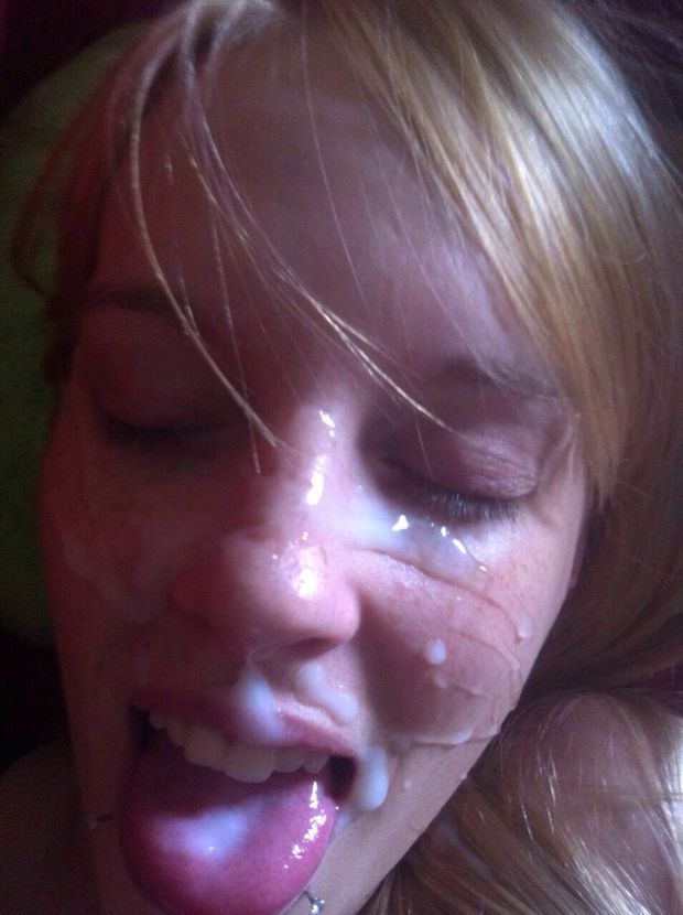 Beautiful amateur facial