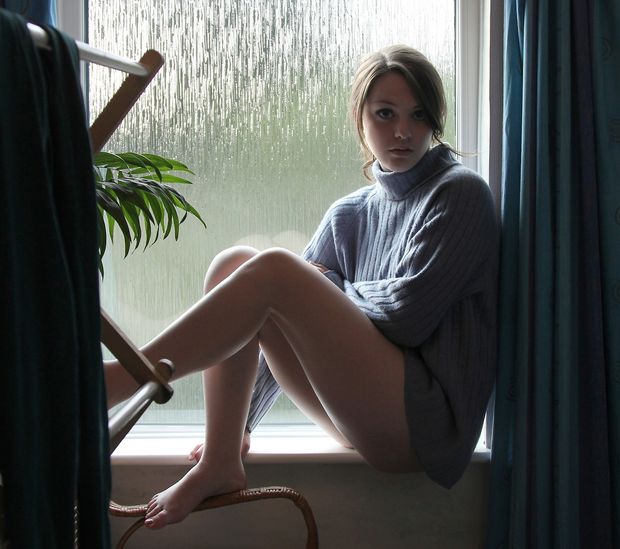 Jumper-Covered Cutie