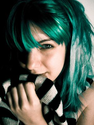 Shy Green Cutie