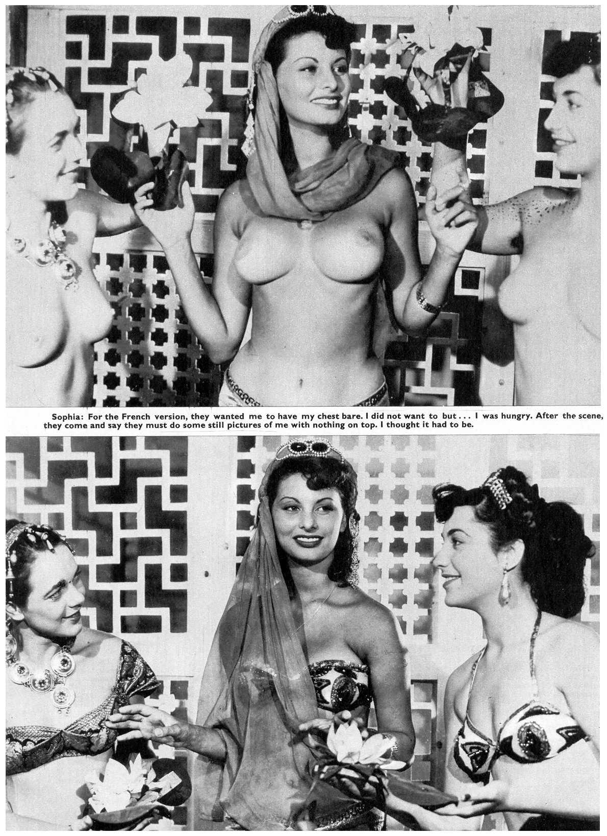 Sophia Loren in Era lui… sì! sì! from 1951