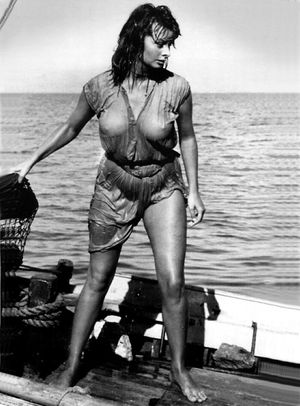 Sophia Loren in Boy on a Dolphin (1957)