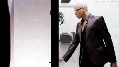 YAAASSSS, Mama Ru!- from the Daily Dragsbian on tumblr