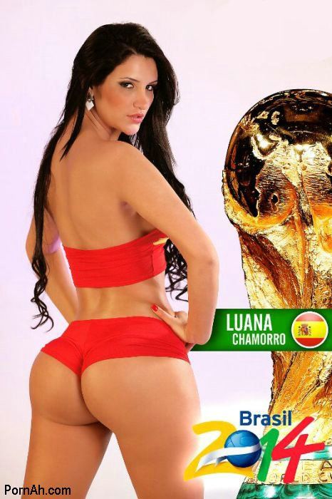 Spanish Luana Chamoro World Cup 2014