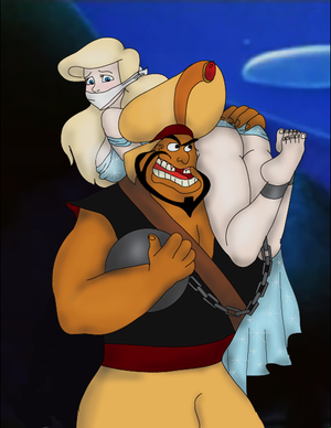 disney princess in bondage