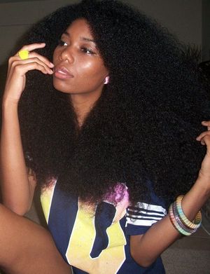 beautiful hair, a beautiful specimen of the breed