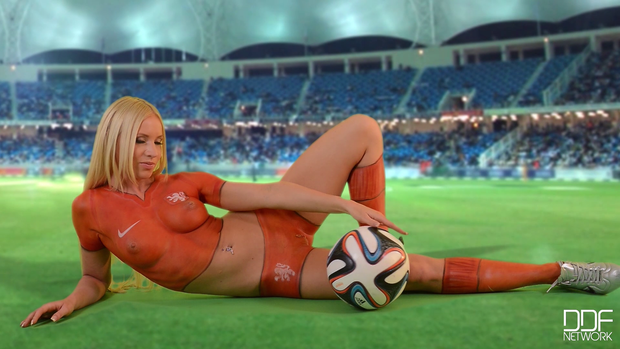 Cheering for FIFA Worldcup 2014