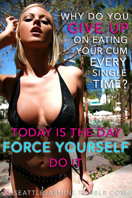 cum eating