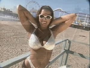 Flashing on the beach