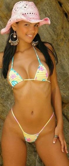 Bikini brunette