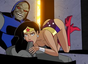 JLU - Wonder Woman and Darkseid 2 by MisterMultiverse