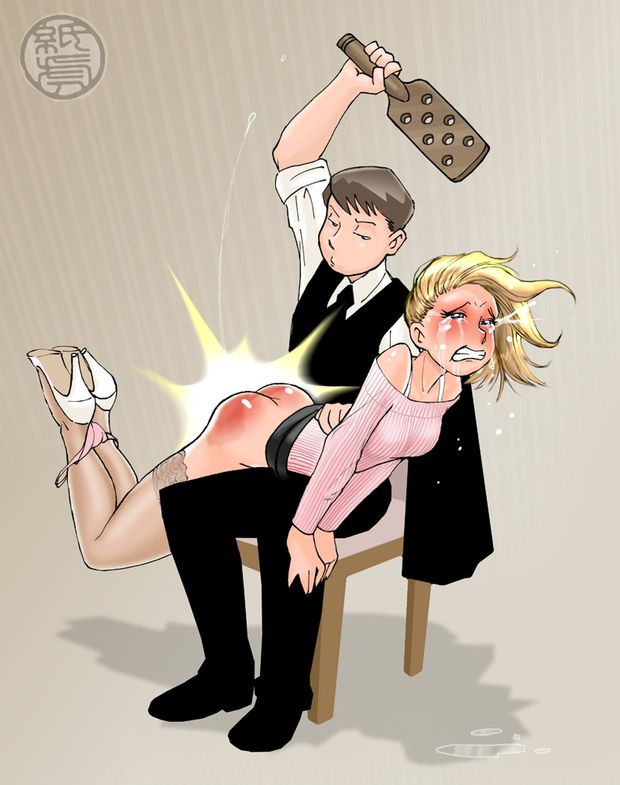 female spank spanked spanking tagme