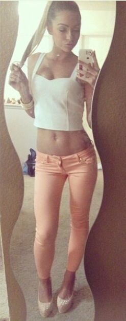 And she dresses exquisitely. Just what you want from a piece of meat. Tight body, wardrobe of a whore, but she needs to never open her mouth