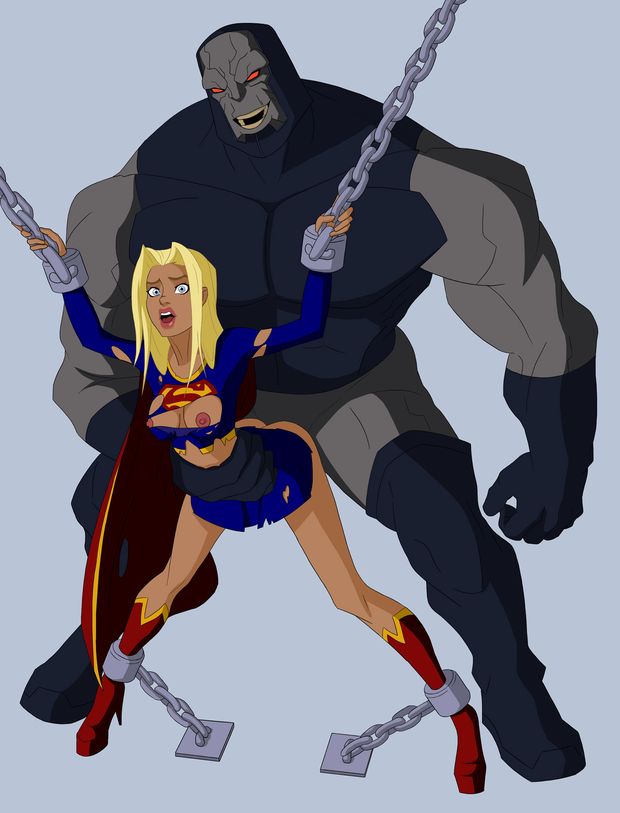 Supergirl v Darkseid (Commission) by MisterMultiverse