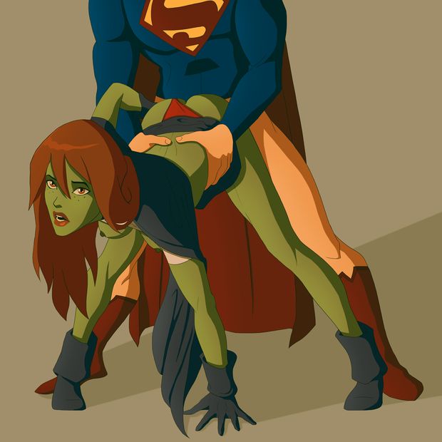 Young Justice - Miss Martian v Superman by MisterMultiverse