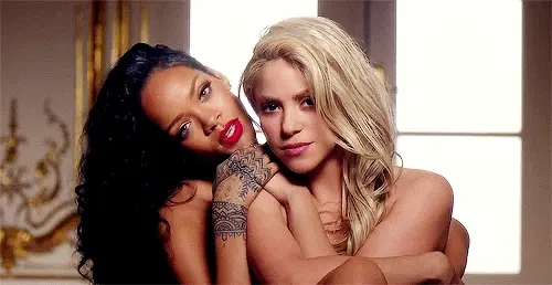 Rihanna and Shakira